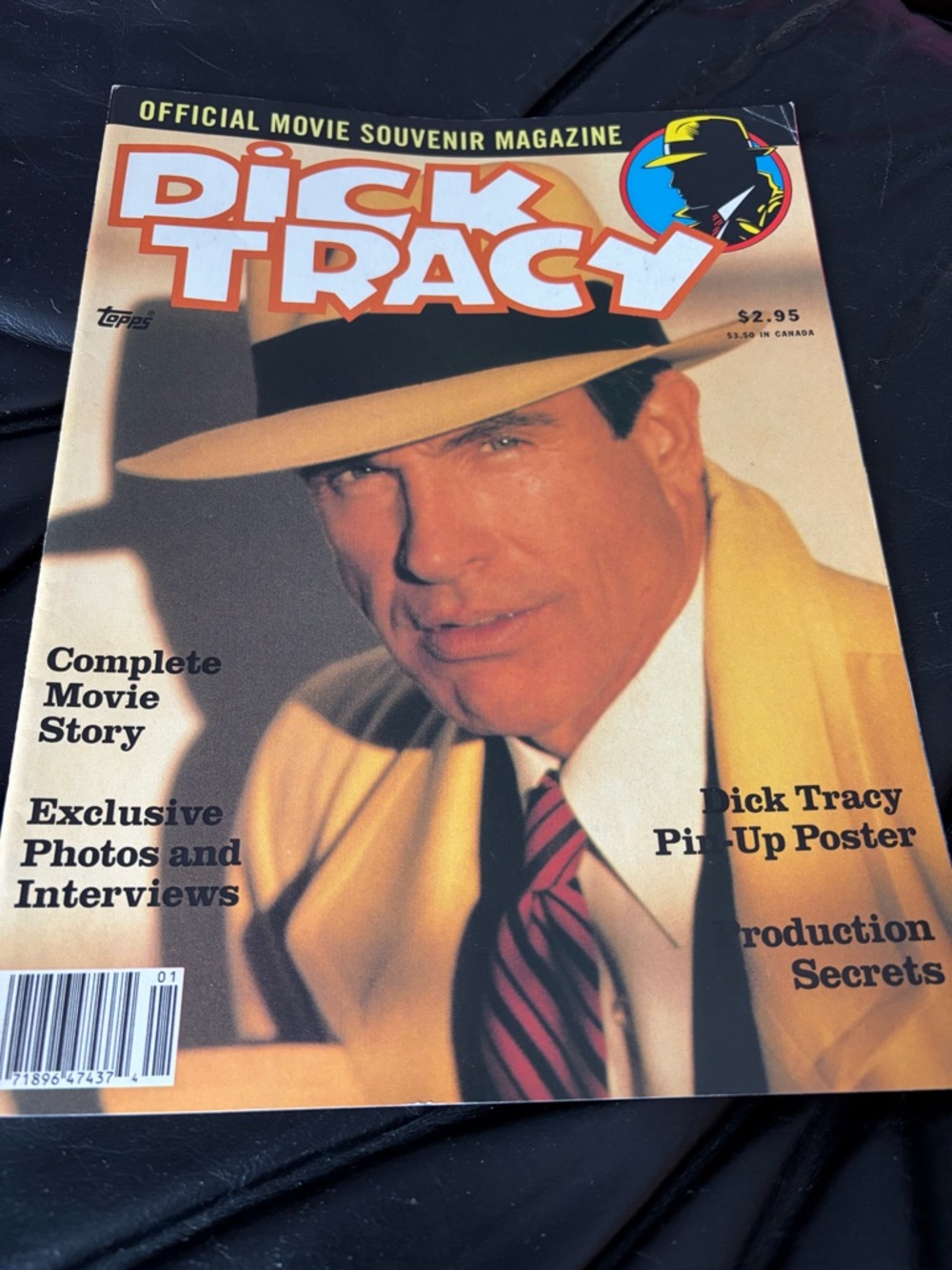 Dick Tracy Official Movie Souvenir Magazine - 90s Madonna Warren Beatty